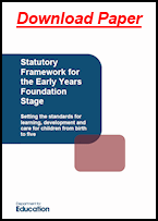 Early Years Foundation Stage - Download Paper